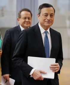 Prezident ECB Mario Draghi.
