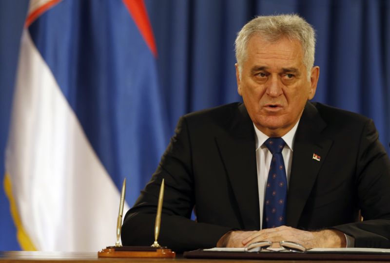 Srbský prezident Tomislav Nikolić.