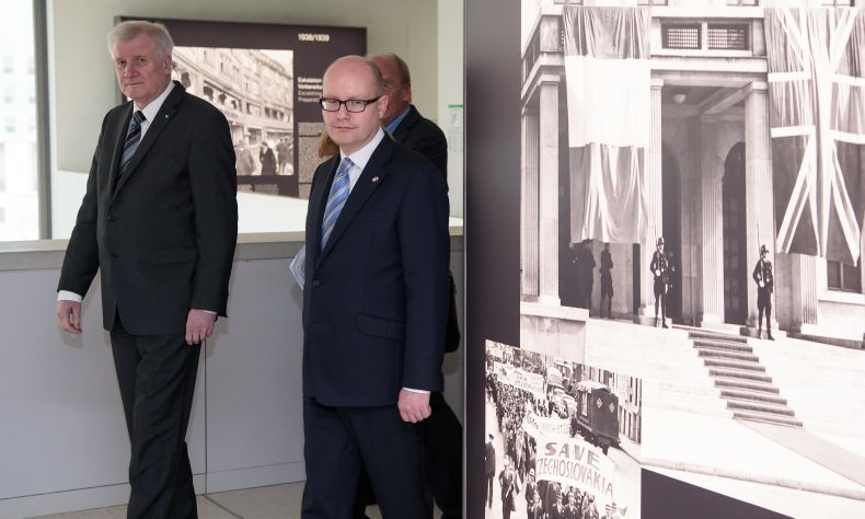 Bohuslav Sobotka při návštěvě Mnichova.