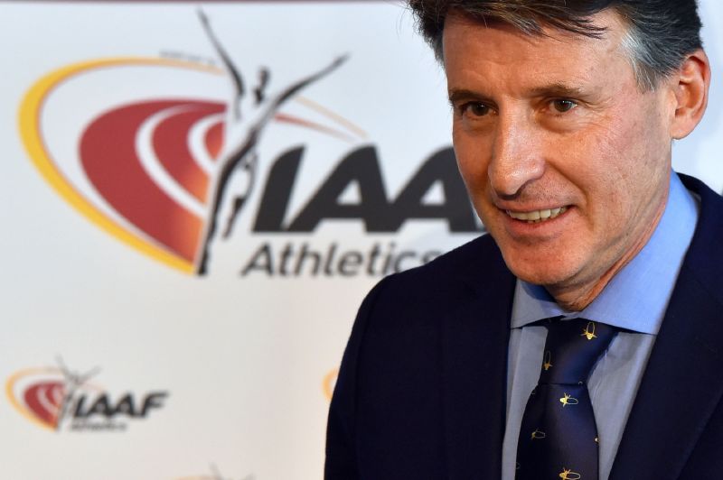 Předseda mezinárodní atletické federace (IAAF) Sebastian Coe.