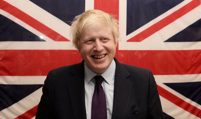 Londýnský starosta Boris Johnson.