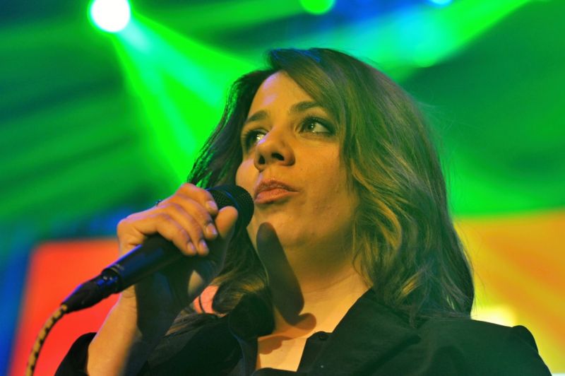 Vítězka v kategorii zpěvaček Aneta Langerová. Vítězka v kategorii zpěvaček Aneta Langerová.