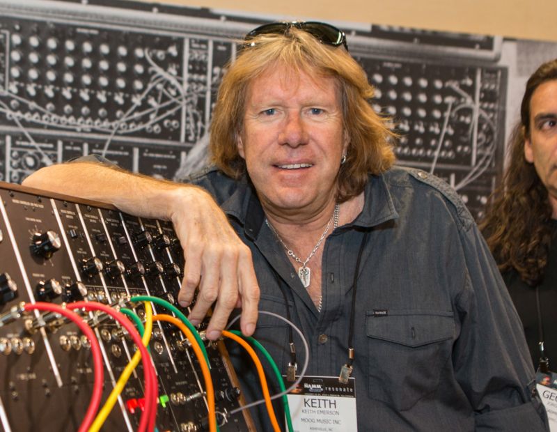 Hudebník Keith Emerson.