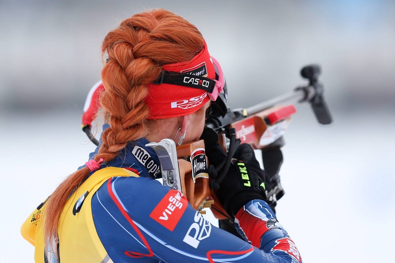 Biatlonistka Gabriela Soukalová má poslední šanci. 