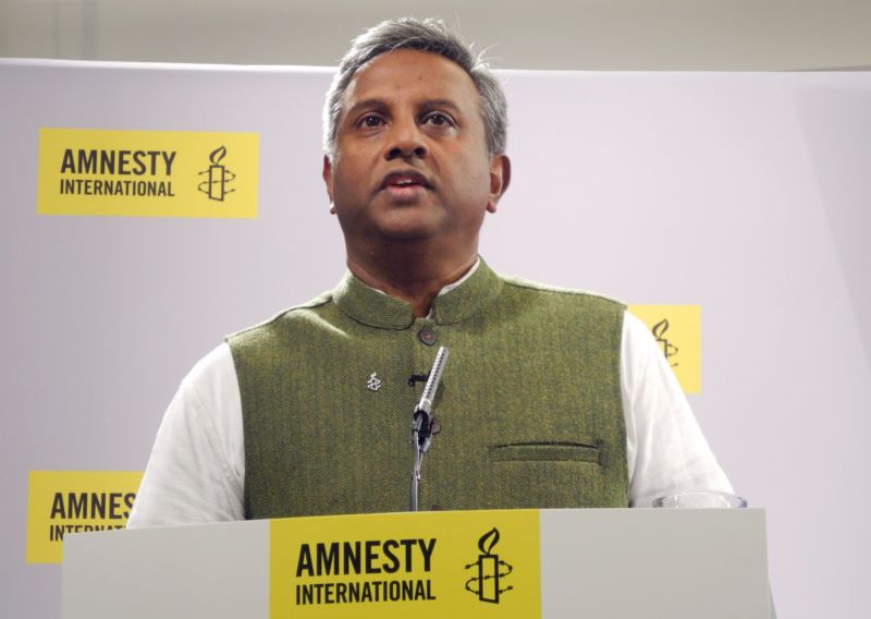 Generální tajemník Amnesty International Salil Shetty. Generální tajemník Amnesty International Salil Shetty.