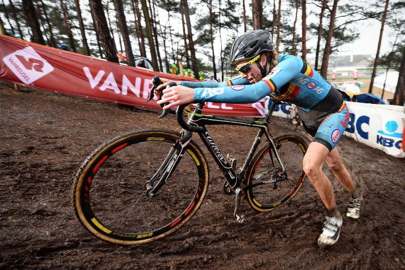 Belgická cyklokrosařka Femke Van den Driesscheová.