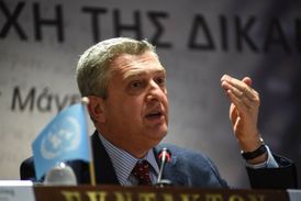 Vysoký komisař OSN pro uprchlíky Filippo Grandi.