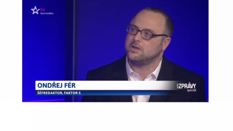 Ondřej Fér, šéfredaktor časopisu Faktor S.
