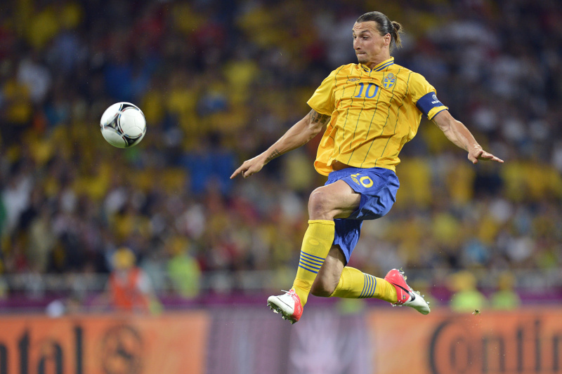Zlatan Ibrahimovič.