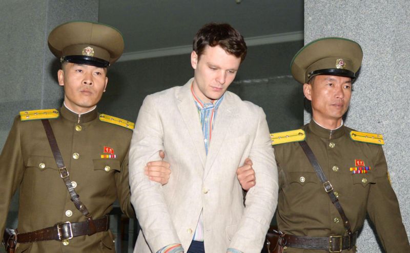 Souzený Otto Warmbier.