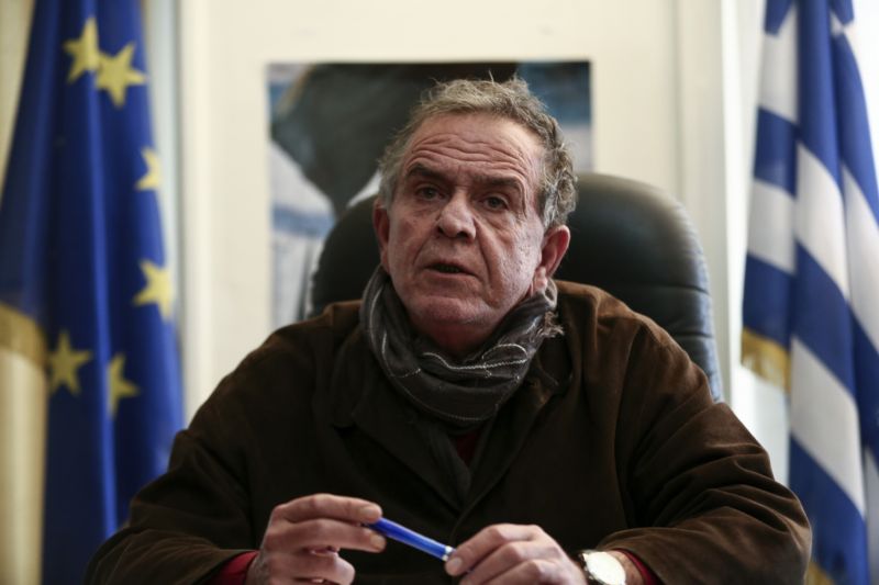 Ministr pro migrační politiku Jannis Muzalas.