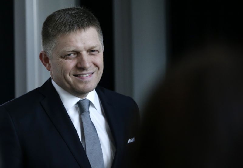 Premiér Robert Fico. Premiér Robert Fico.