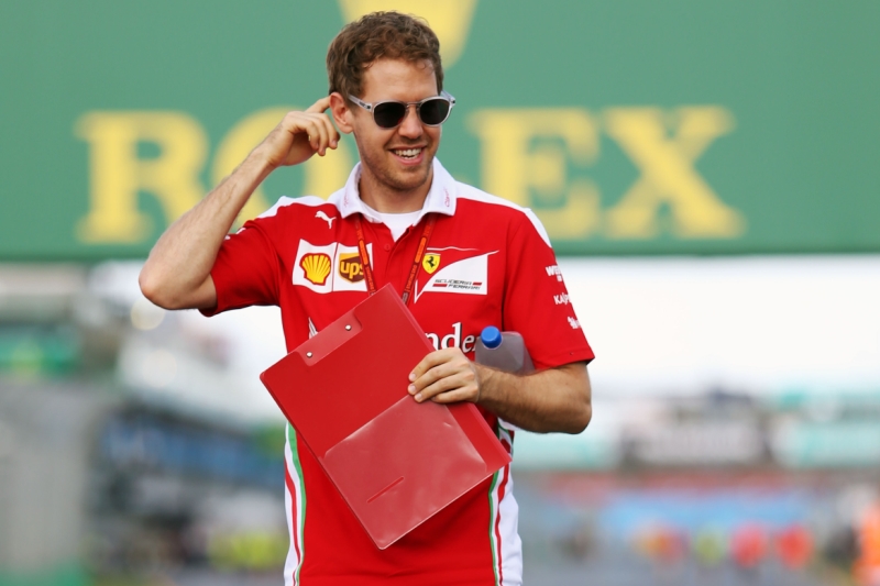Sebastian Vettel.