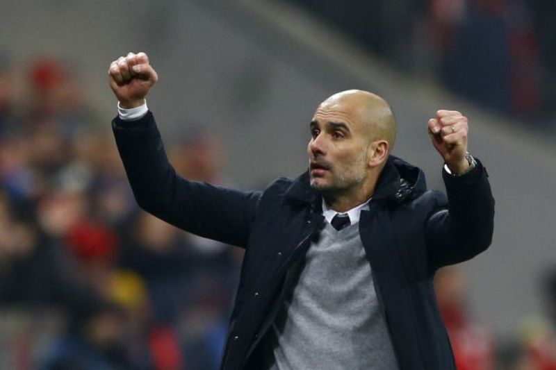 Pep Guardiola, trenér Bayernu Mnichov.