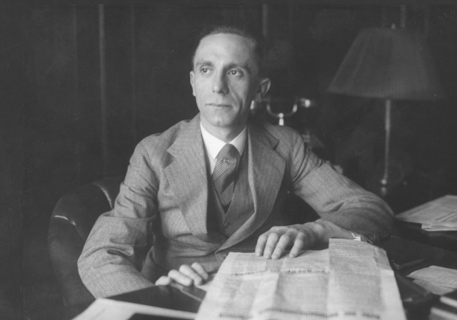 Joseph Goebbels.