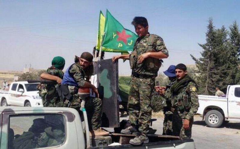 Kurdské milice YPG.