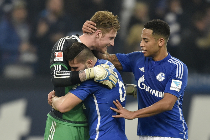 Fotbalisté Schalke.