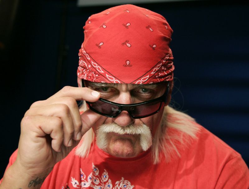 Známý americký wrestler a herec Hulk Hogan.