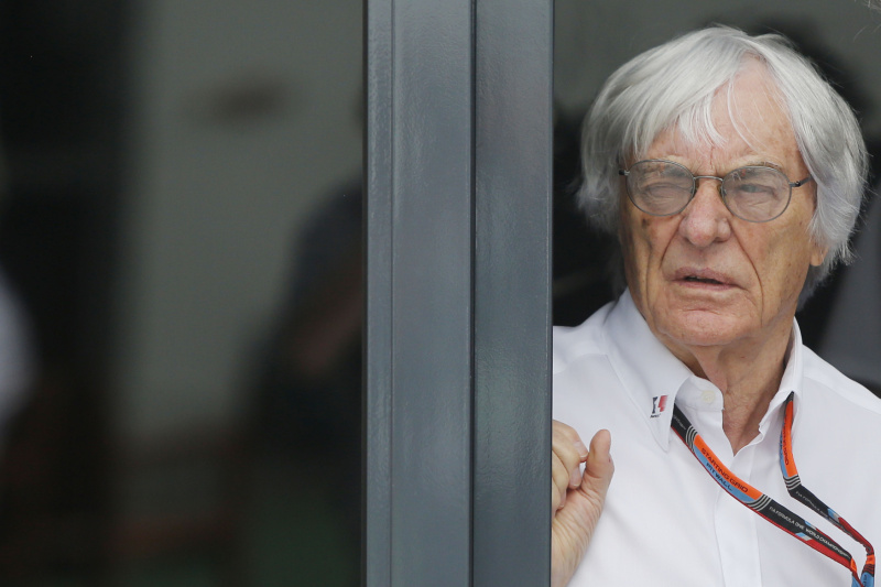 Bernie Ecclestone.