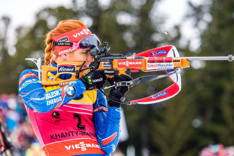 Gabriela Soukalová vyhrála celkové hodnocení SP.
