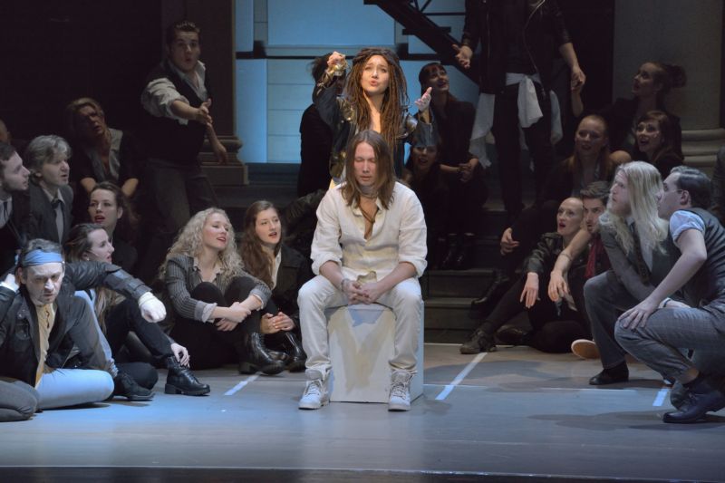 Jesus Christ Superstar v Národním divadle moravskoslezkém.