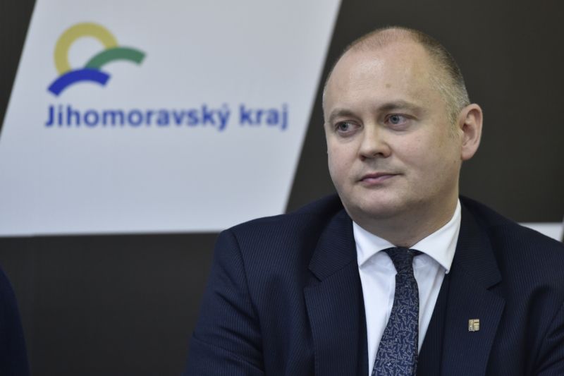 Hejtman Jihomoravského kraje Michal Hašek. Hejtman Jihomoravského kraje Michal Hašek.