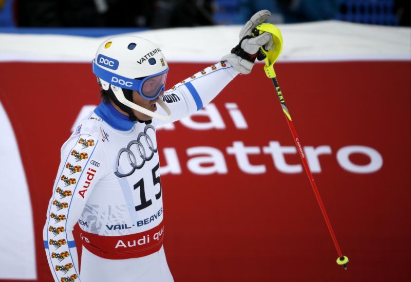 Švédský lyžař Andre Myhrer.