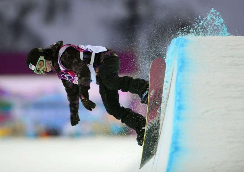 Česká snowboardistka Šárka Pančochová.