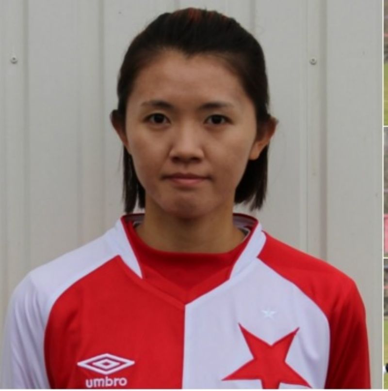 Čínská útočnice Yingjie Hu.