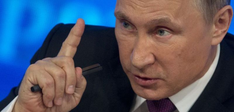 Ruský prezident Vladimir Putin. 