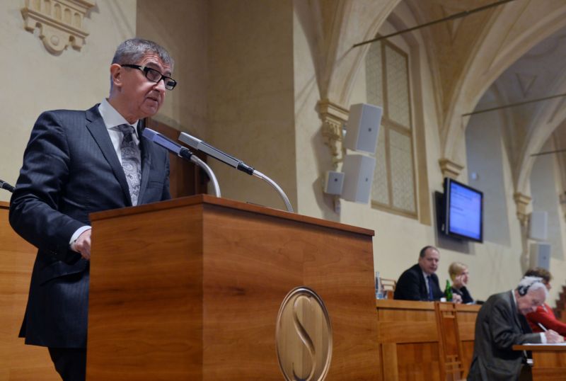 Šéf ANO Andrej Babiš. 