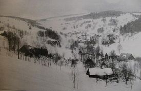 Sklenářovice. Historické foto.