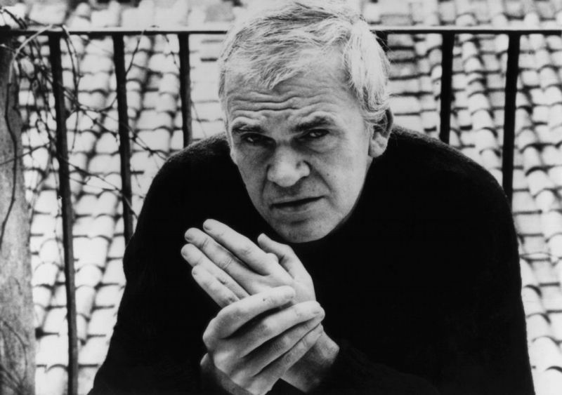 Spisovatel Milan Kundera.