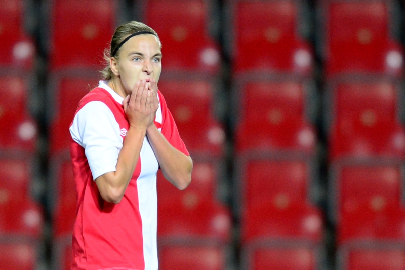 Fotbalistky Slavie ve čtvrtfinále Ligy mistryň prohrály.