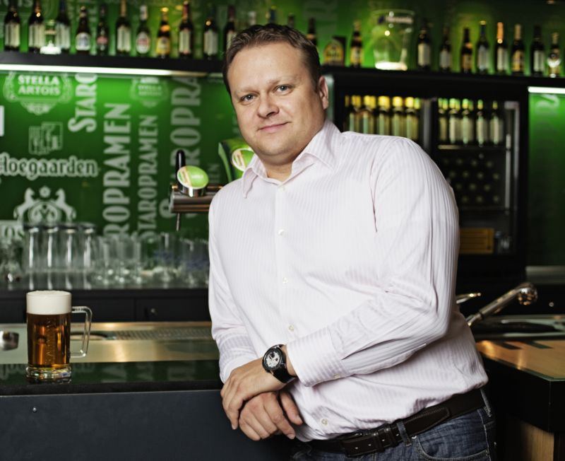 Generální ředitel Pivovarů Staropramen Zbyněk Kovář.
