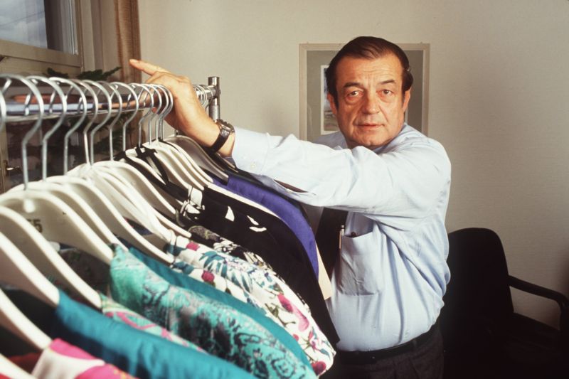 Klaus Steilmann, zakladatel módní společnosti Steilmann. Klaus Steilmann, zakladatel módní společnosti Steilmann.