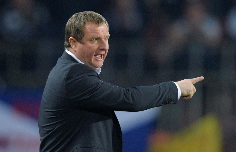 Reprezentační trenér Pavel Vrba.