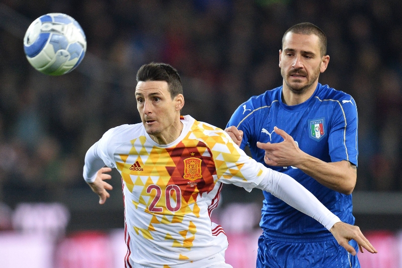 Španělský fotbalista Aritz Aduriz.
