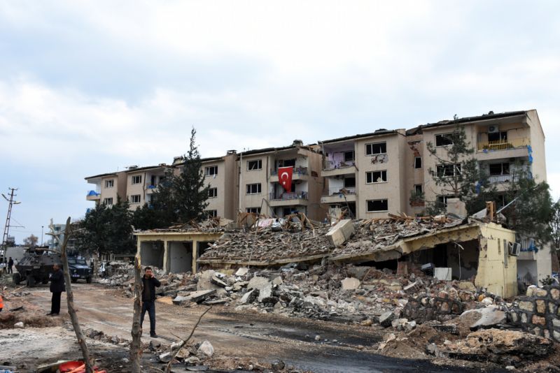 Bombardování kurdských pozic (ilustrační foto).