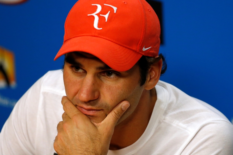 Tenista Roger Federer. 
