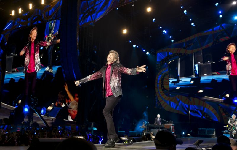 Mick Jagger v Havaně.