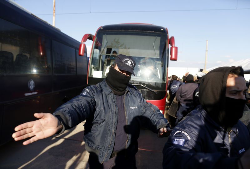 Tábor Idomeni. Tábor Idomeni.