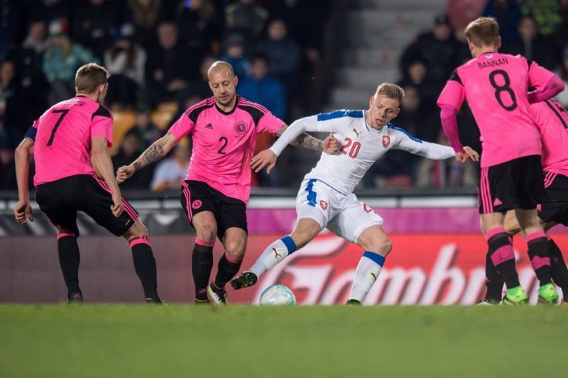 Fotbalista anglického Readingu Matěj Vydra.
