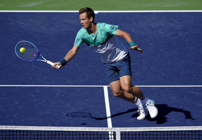 Český tenista Tomáš Berdych postoupil do osmifinále.