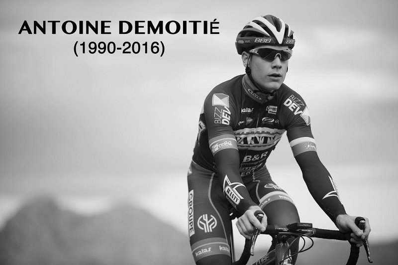 Belgický cyklista Antoine Demoitié.