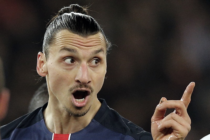 Zlatan Ibrahimovič. 