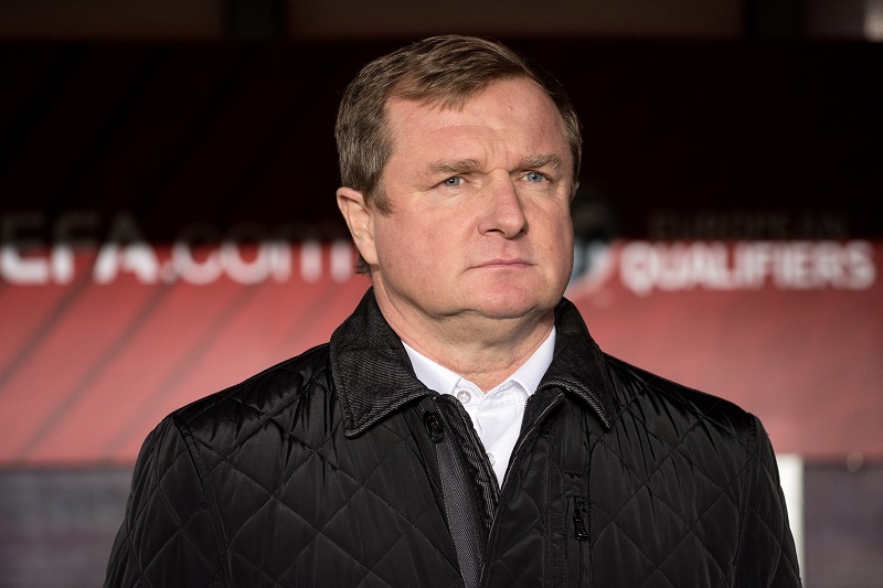 Trenér Pavel Vrba. 