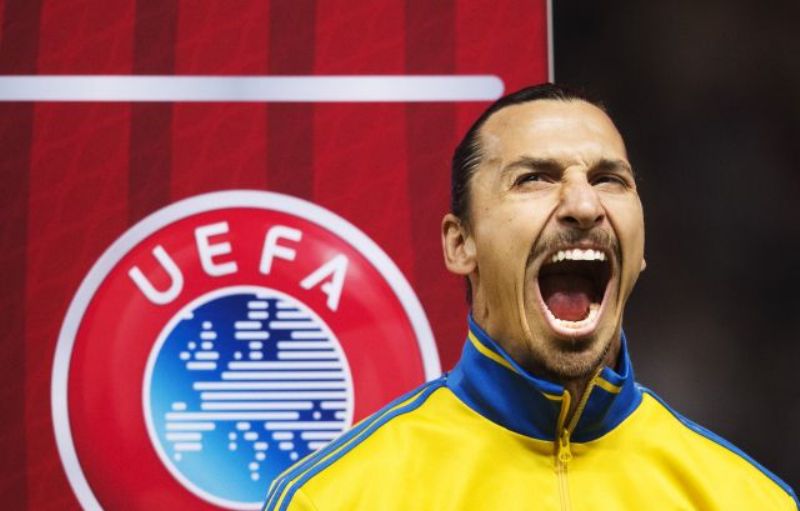 Zlatan Ibrahimovič.