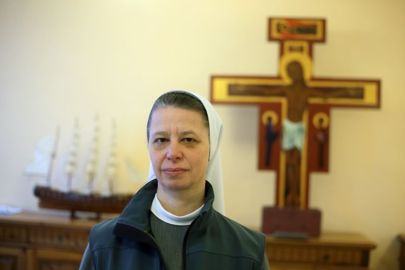 Řeholnice Klára Marie Stráníková.