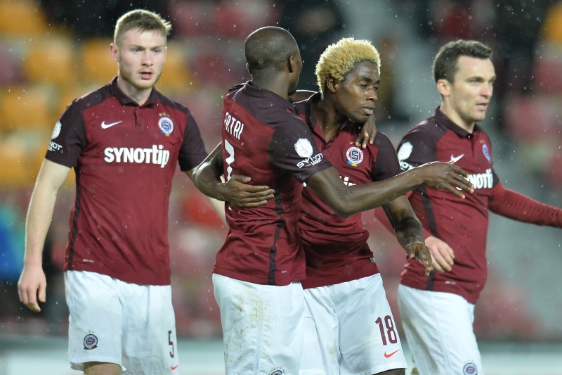Fotbalisté pražské Sparty.